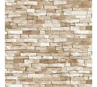 Erismann Brick Effect Beige Wallpaper