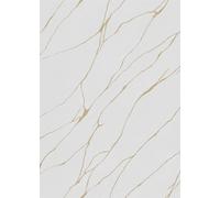 Erismann Calore Cracked Lines White/Gold Metallic Wallpaper 10440-31