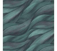 Erismann Casual Chic Wave Vinyl Textured Wallpaper in Blue Erismann Blue