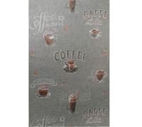 Erismann Coffee Cups Wallpaper Grey Brown Beans Kitchen Paste The Wall Vinyl