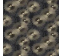 Erismann Elle Decoration Sun Graphic Metallic Spots Circles Wallpaper Black Gold 10191-15