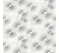 Erismann Elle Decoration Sun Graphic Metallic Spots Circles Wallpaper White Grey 10191-31