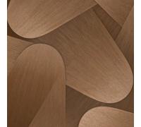 Erismann Elysium Charcoal Bronze Geometric Retro Wallpaper 10423-48