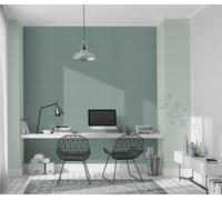 Erismann Erisman Opus Dolce Structured Vinyl Wallpaper - Green