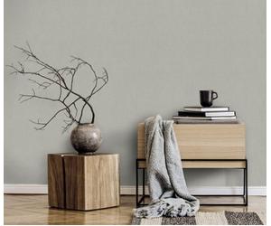 Erismann Erisman Opus Dolce Structured Vinyl Wallpaper - Grey