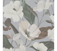 Erismann Wallpaper Fairy Blossom Light Grey