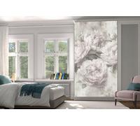 Erismann Fashion For Walls Digital Floral White Pink And Grey Wall Mural