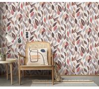 Erismann Foliage Leaf Vinyl Wallpaper