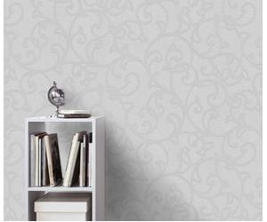 Erismann Forte Structured Vinyl Wallpaper - Light Grey