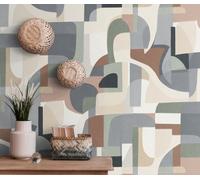 Erismann Fragment Modern Geometric Vinyl Wallpaper
