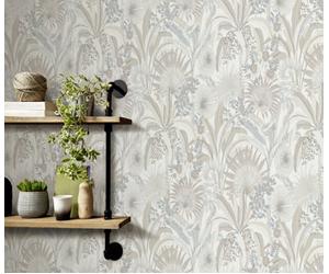 Erismann Gentle Tropical Neutral Textured Paste The Wall Wallpaper