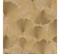 Erismann Ginko Dream Vinyl Textured Wallpaper in Gold Erismann Gold