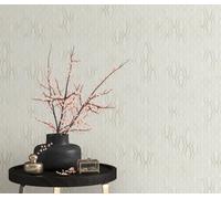 Erismann Graphic Geometric Alhambra Embossed White
