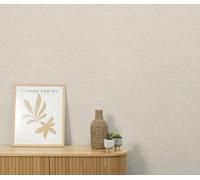 Erismann Hessian Weave - Blown Vinyl In Cream