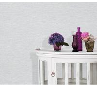 Erismann Hessian Weave - Blown Vinyl In Grey
