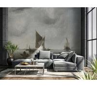Erismann Landescape Nonwoven Wallpaper In Taupe - 3,5 X 2,7 M