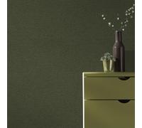 Erismann Linen Serenity Vinyl Textured Wallpaper Forest Green 10510-36 - Feature Wall Paper for Living Room Kitchen Bedroom Hallway Lounge