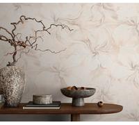 Erismann Liquid Aura In Blush Pink Vinyl Wallpaper