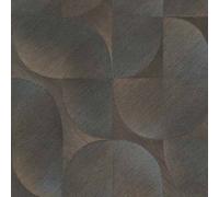 Erismann Martinique Geometric Tile Abstract Graphic Black Wallpaper