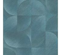 Erismann Martinique Geometric Tile Abstract Graphic Teal Wallpaper