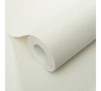 Erismann Nonwoven Wallpaper Creme, White - 10,05 X 0,53 M