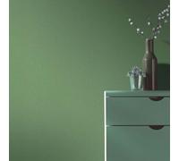 Erismann Nonwoven Wallpaper Plain Green - 10,05 X 0,53 M
