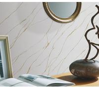 Erismann Opus Calore Vinyl Wallpaper - White