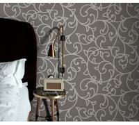 Erismann Opus Forte Vinyl Wallpaper - Brown