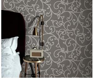 Erismann Opus Forte Vinyl Wallpaper - Brown