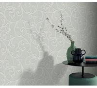 Erismann Opus Forte Vinyl Wallpaper - Green