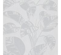Erismann Opus Leaf Light Grey Wallpaper 10459-31 - Textured Vinyl Paste the Wall