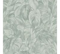 Non-woven wallpaper tropical leaf pattern jungle light green 10416-07 (3,09£/1qm