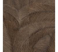 Erismann Ploom Textured Vinyl Leaf Wallpaper Bronze Metallic 10476-48 - Feature Wall Paper for Lounge Living Room Bedroom Kitchen Hallway Office