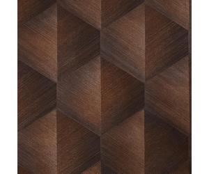 Erismann Prisma 3D Graphic Waves Bronze Metallic Wallpaper 10370-48