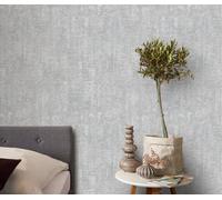 Erismann Raffia Weave - Blown Vinyl In Anthracite