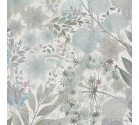 Erismann Secret Grove Vinyl Textured Leaf Wallpaper Soft Blue/Grey 10506-24 - Feature Wall Paper for Living Room Bedroom Lounge Kitchen Hallway