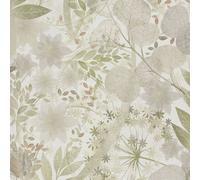 Erismann Secret Grove Vinyl Wallpaper in Green Erismann Green