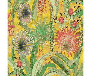 Erismann Select Martinique Tropical Mustard Wallpaper 10390-20 - Paste The Wall
