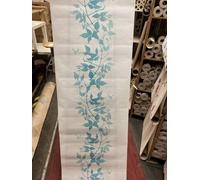 ERISMANN SELECT TEXTURED EMBOSSED WALLPAPER 6926-18 flower blue