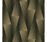 Erismann Shift 3D Wood Effect Wallpaper - Black