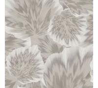 Erismann Spotlight 2 Abstract Leaf Taupe Silver Wallpaper 10402-37