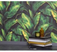 Erismann Sumatra -Textured Hot Embossed Vinyl In Green