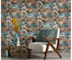 Erismann Tree Landscape Vinyl Wallpaper