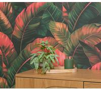 Erismann Tropicca -Textured Hot Embossed Vinyl In Green