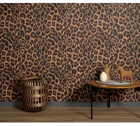 Erismann Urban Safari -Textured Hot Embossed Vinyl In Brown