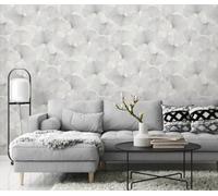Erismann Wallpaper Ginko Dream Light Grey