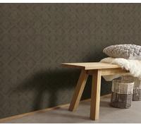 Erismann Wallpaper Hidden Harmony Dark Green