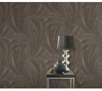 Erismann Wallpaper Plume Anthracite