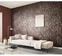 Erismann Wallpaper Plume Bronze