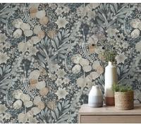 Erismann Wallpaper Secret Grove Deep Blue